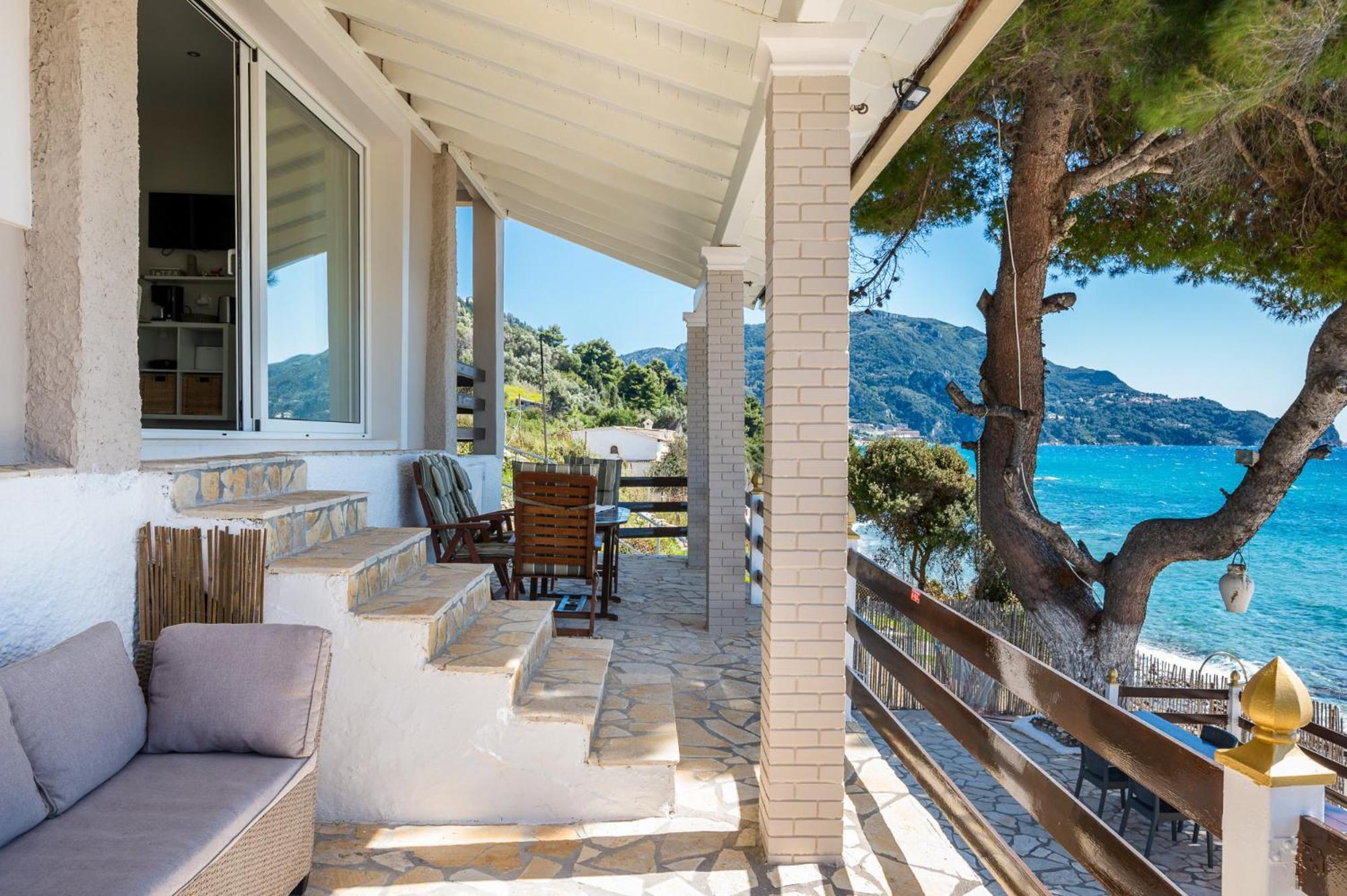 Villa Renata & Villa Filippos With Private Plunge Pool By Konnect アギオス・ゴルディオス エクステリア 写真