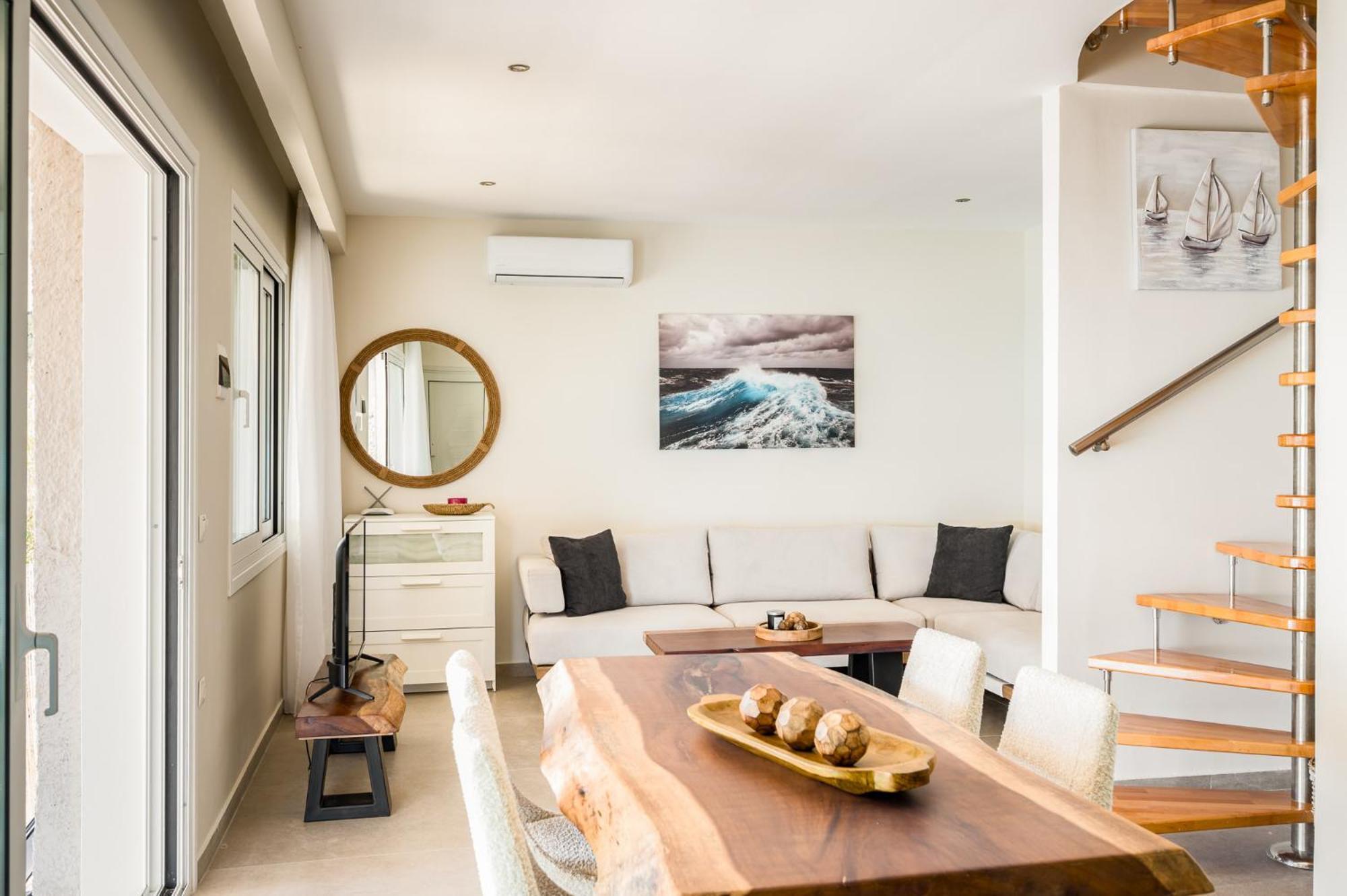 Villa Renata & Villa Filippos With Private Plunge Pool By Konnect アギオス・ゴルディオス エクステリア 写真