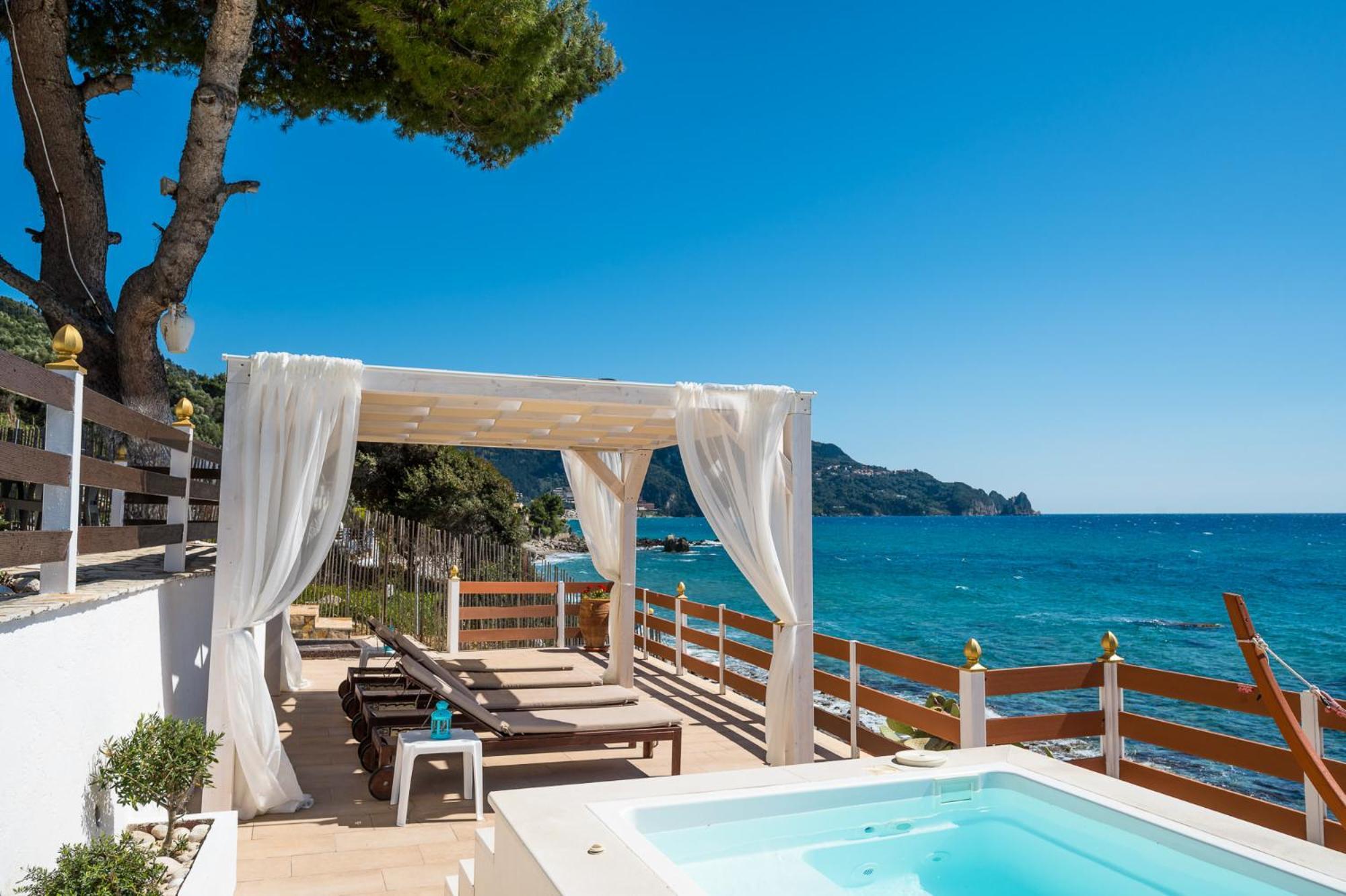 Villa Renata & Villa Filippos With Private Plunge Pool By Konnect アギオス・ゴルディオス エクステリア 写真