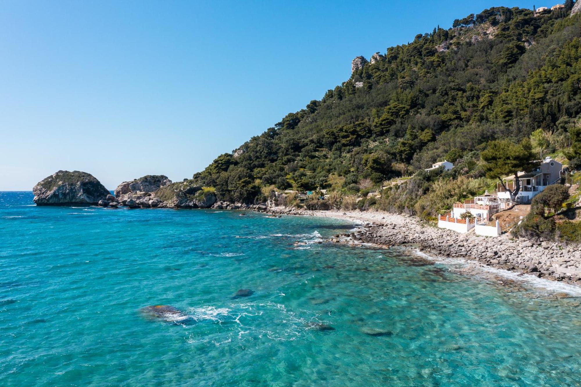 Villa Renata & Villa Filippos With Private Plunge Pool By Konnect アギオス・ゴルディオス エクステリア 写真